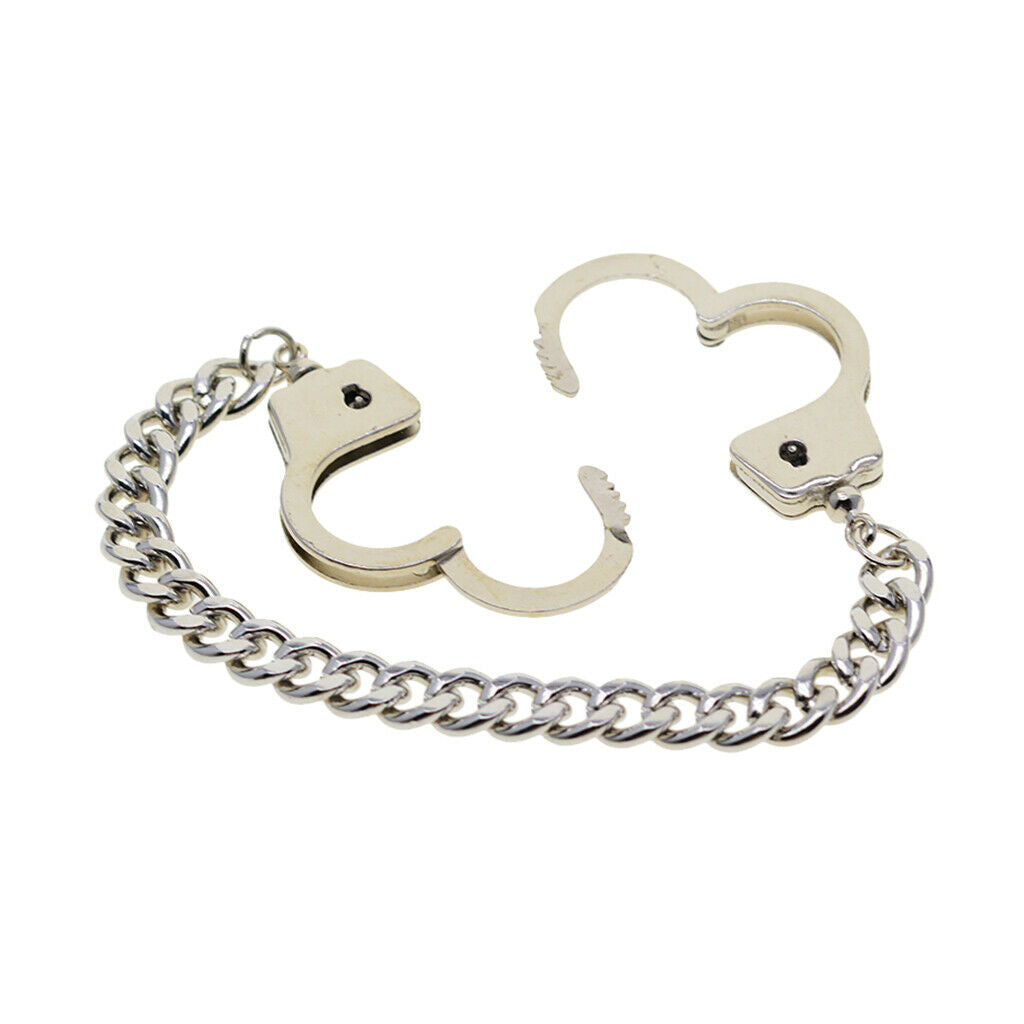 Mini Handcuffs Keychain Metal Creative Chain for Car Key Chain Ring Holder