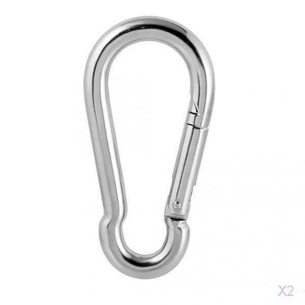 Camping Climbing 304 Stainless Carabiner Quick