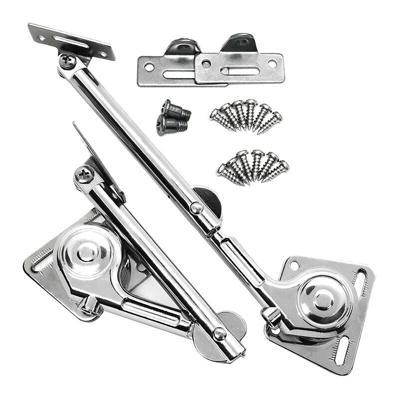 2 Pack Heavy Lid Support Hinges,Support Hinge Hydraulic Lever Corrosion ResistO9