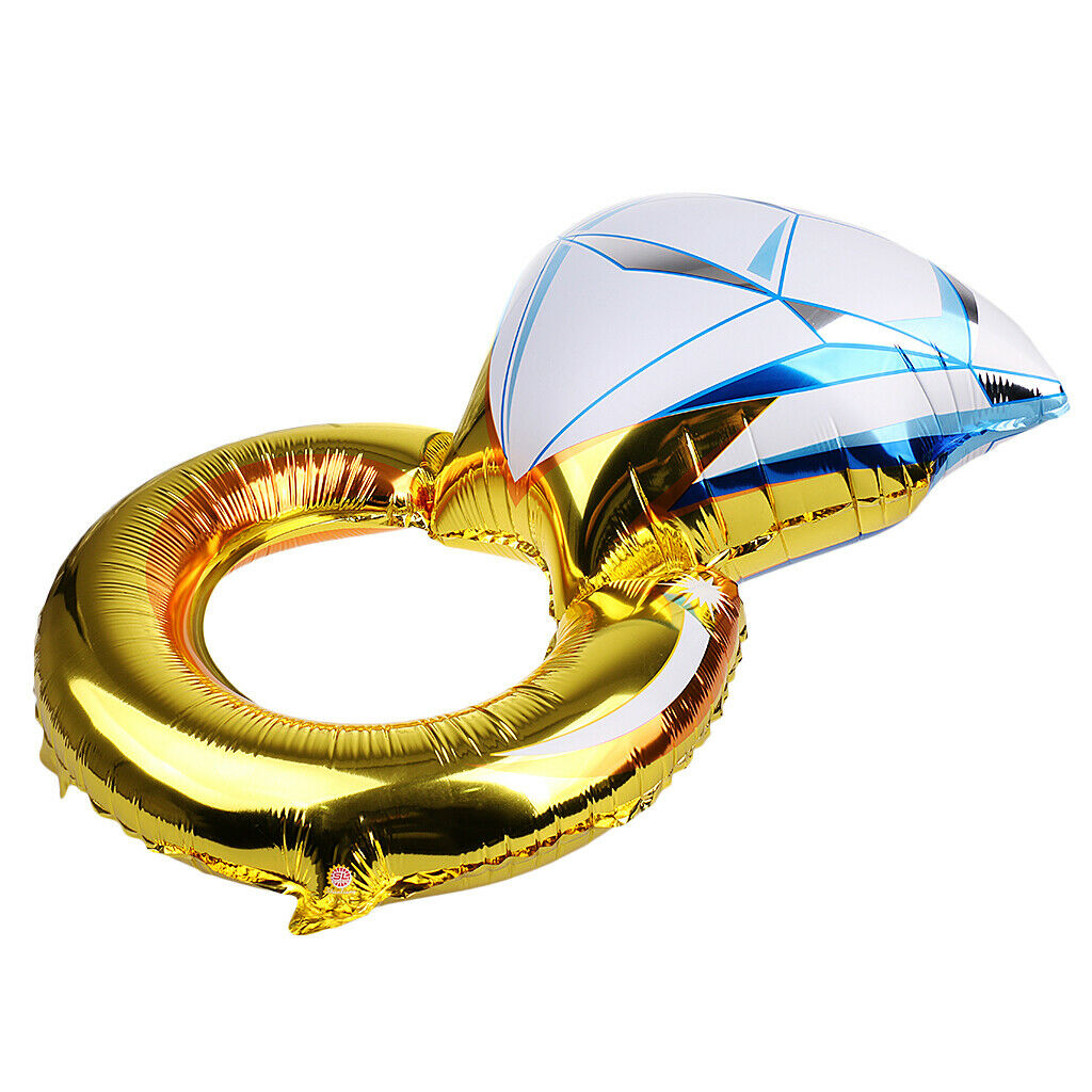 2pcs Diamond  Foil Balloon Air Balloon Helium Balloon for Wedding