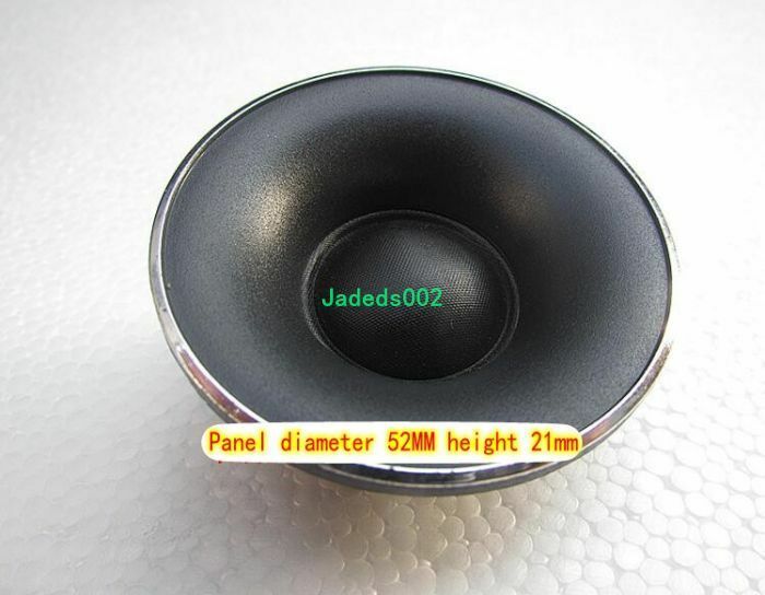 2pcs 52mm 6ohm 10W Silk film Dome tweeter Neodymium Speaker Loudspeaker For JAMO