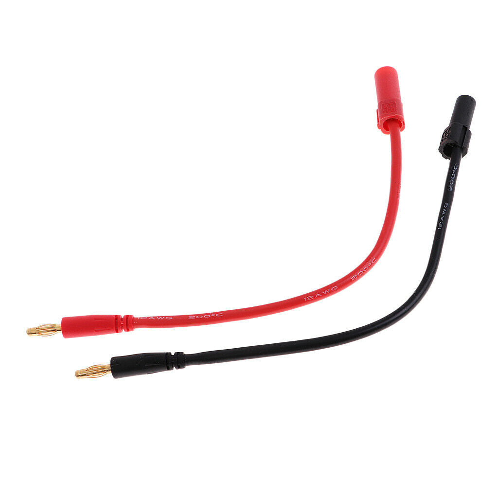 Pair XT150 / XT-150 Male&Female Plug to 4.0mm Banana Male Connector Cable 6"