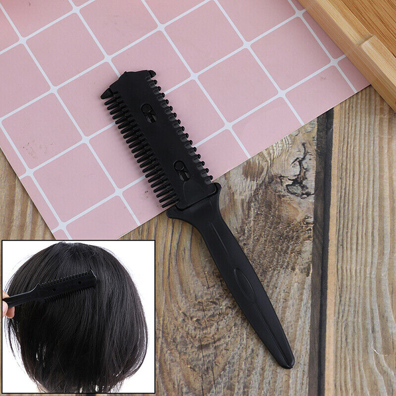 Barber Hair Comb Scissor Tools Bangs Brush Hairdressing Trimmers Thinni.l8