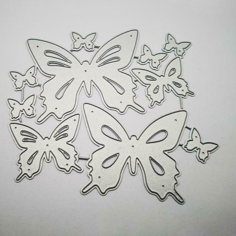 Beautiful Butterflies Carbon Steel Cutting Dies DIY Scrapbooking Photo Album