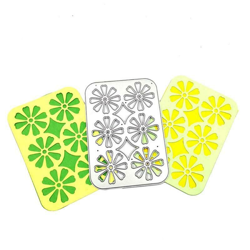 Gear Flower Metal Cutting Dies Stencils DIY Scrapbooking Album Paper Card Mold
