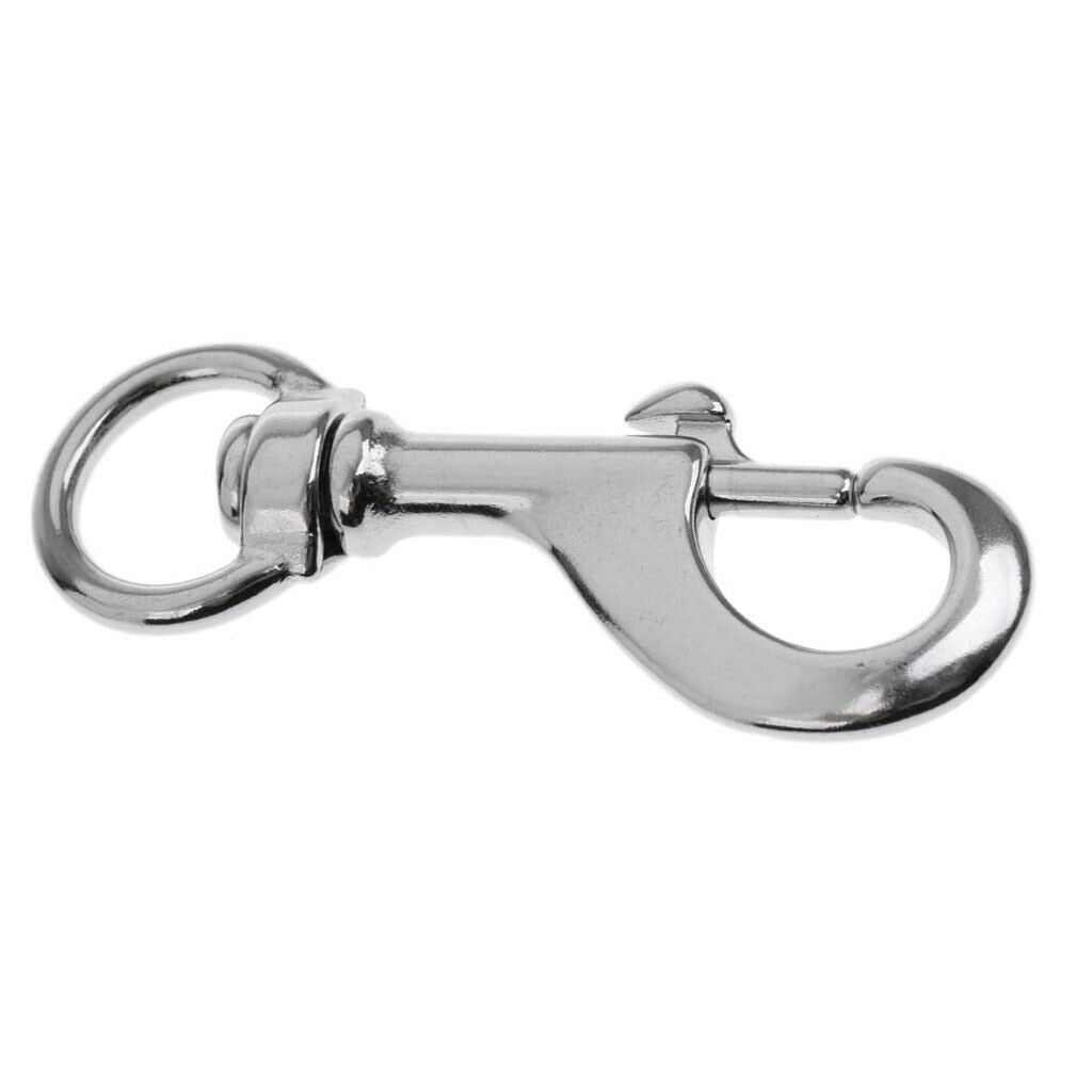 2 Pcs Marine Grade Stainless Steel Bolt Snap Hook For Diving and More 1/2 inch