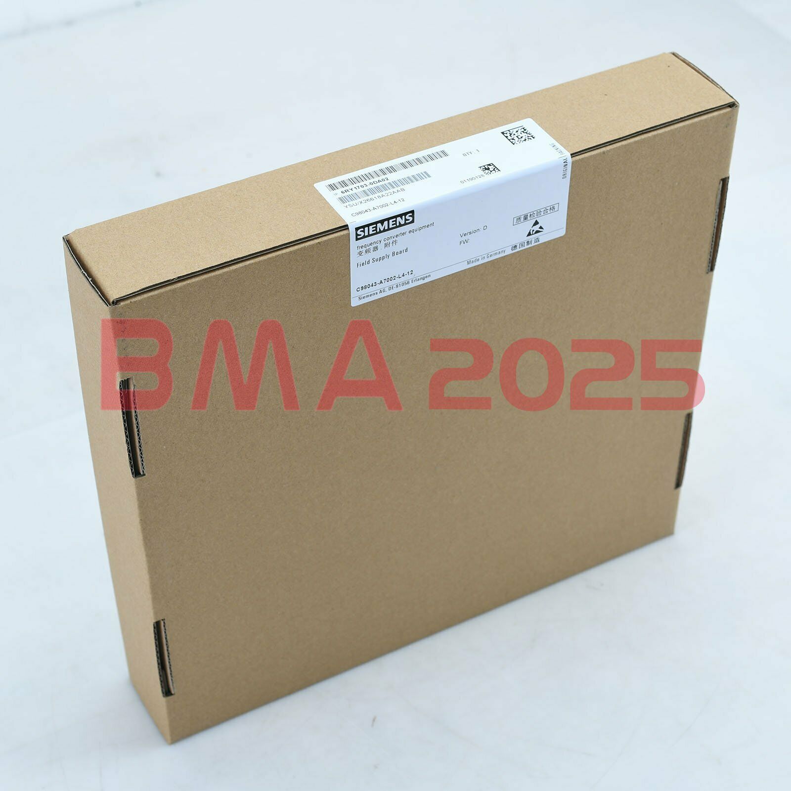 1PC New C98043-A7002-L4-12 6RY1703-0DA02 1year warranty DHL Free Ship SM9T