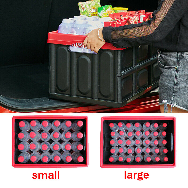 30L Multifunction Car Trunk Box Auto Move Storage Box Tool Pack Oversized Folded