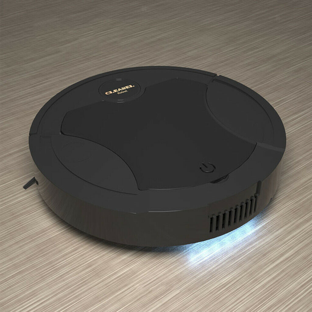 Smart Home Sweep Vacuum Cleaner Floor Sweeper w/ Spray Humidification Black