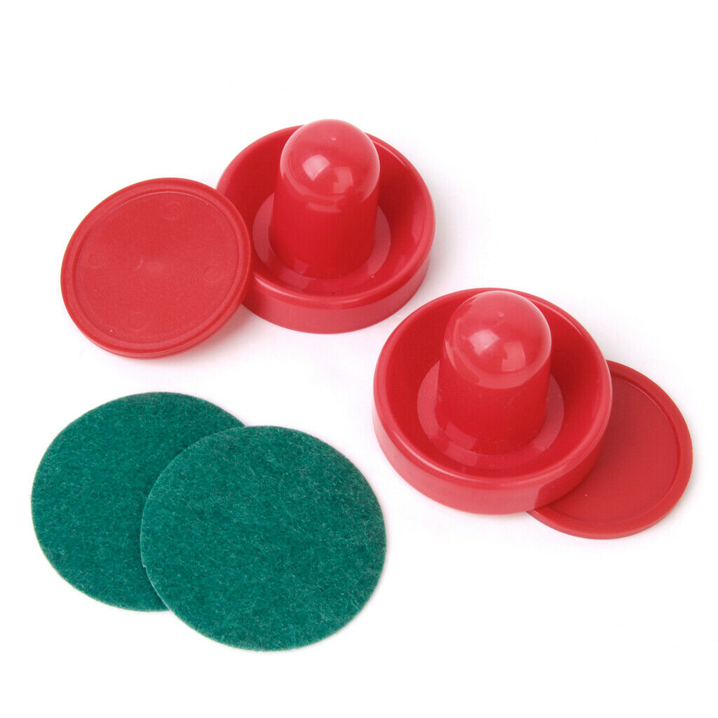 Air hockey  lot 2 x air hockey sticks + 2 x air hockey puck