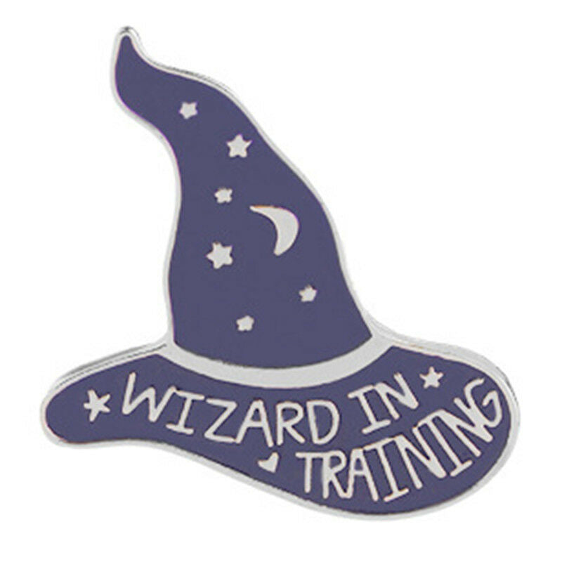 4PCS/Set Enamel Witch Hat Brooch Pin Shirt Collar Pin Women BadgeJewelryGi.l8