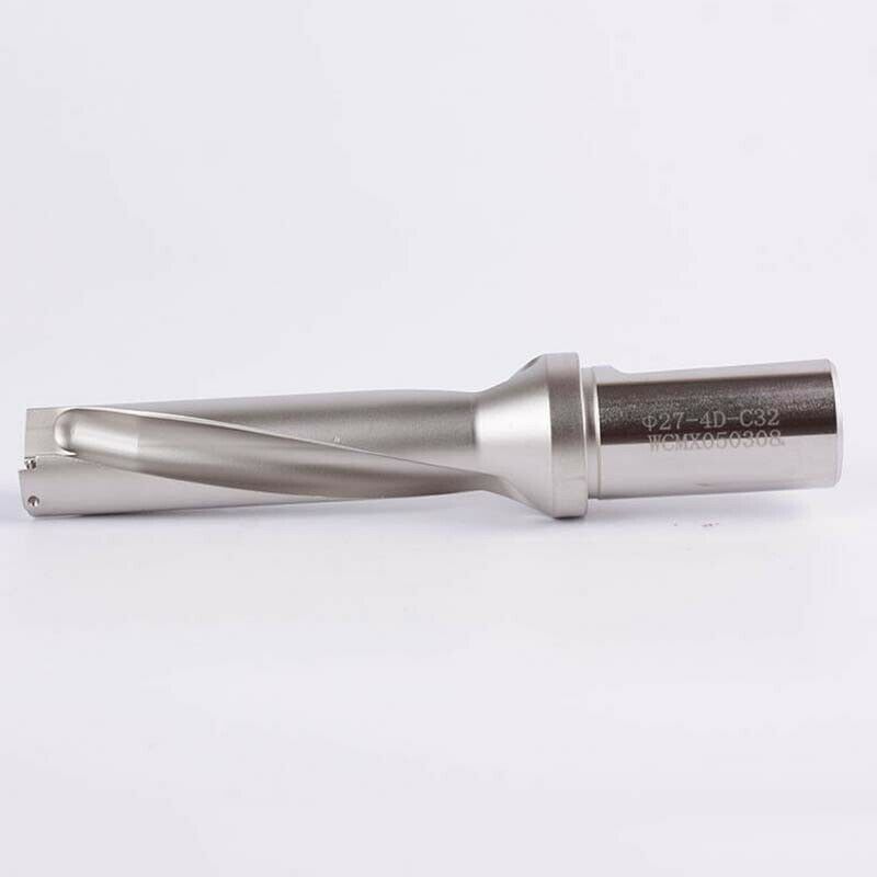 Φ27-4D-C32 27mm U drill indexable drill For WCMX050308 WCMX CNC U drill insert