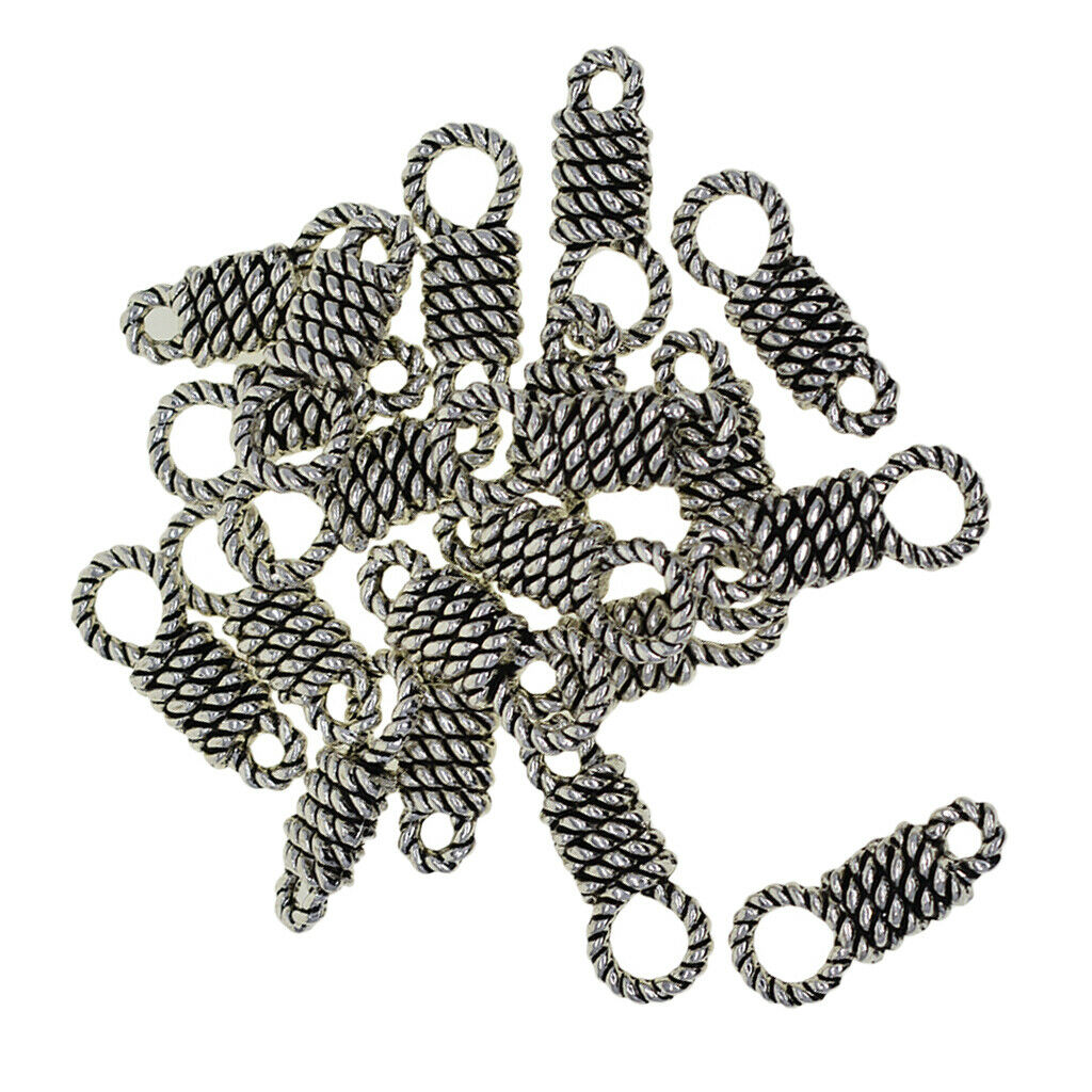 20 pcs rope knot charms pendants diy necklace bracelet pendants for