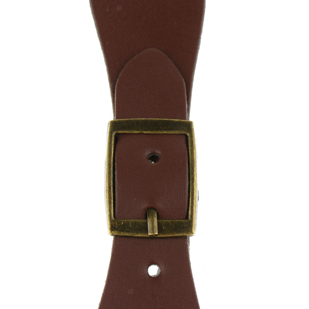2 x Fashion New Arrival Leather Toggle Buckle for Bags Coat Clothes Decor