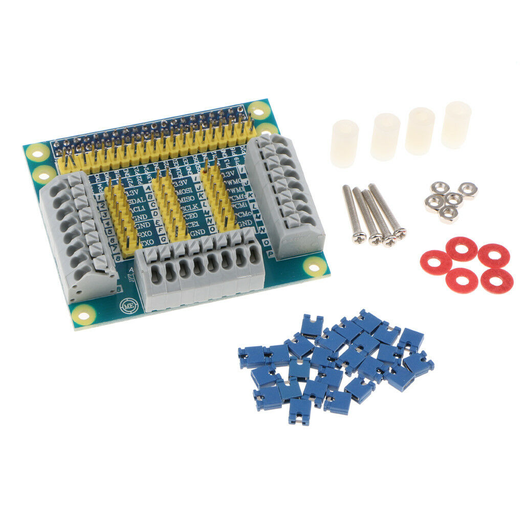 1x GPIO Expansion Board Shield W/ Accessories for Raspberry PI 2 3 B B+ NEW