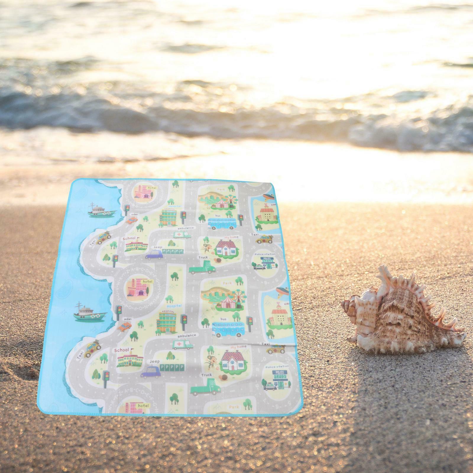 Large Folding Baby Playmat Waterproof Crawling Thickening Mat Floor Rugs