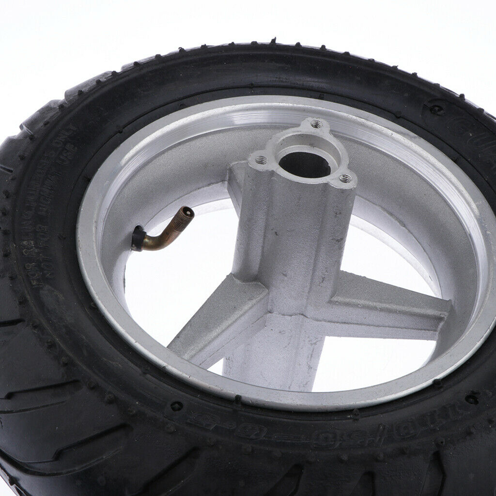 110/50-6.5 Mini Pocket Bike REAR Wheel with tyre Alloy Rim hub inner tube