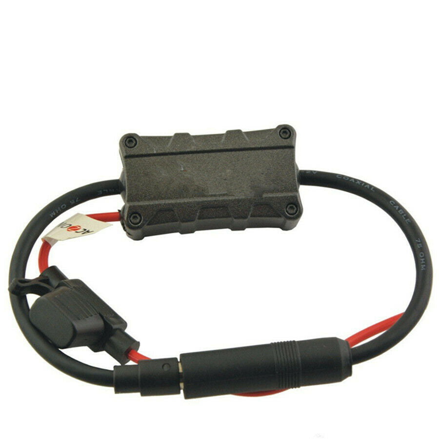 12V Auto Car Stereo FM Radio Antenna Signal Amplifier Booster Enhancer Durable