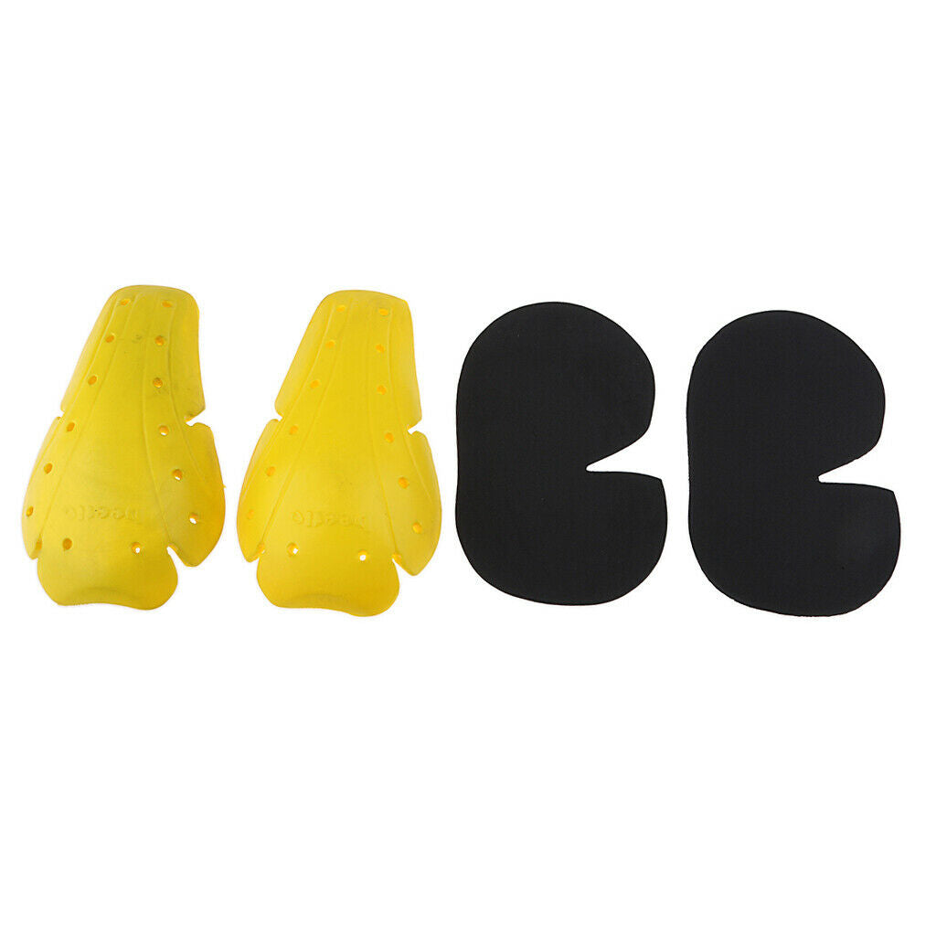 4pcs Motorcycle Knee & Hip Protector Guard Pad Protective Gear Set for Bike