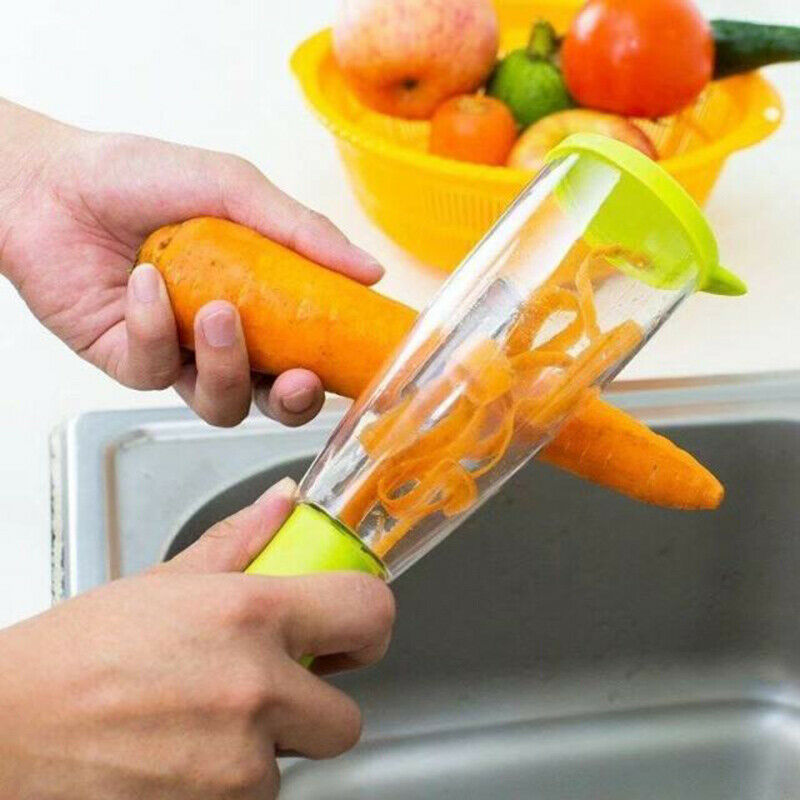 New Peeler Storage Peeler With A Container For Fruit And Vegetable Peel.l8