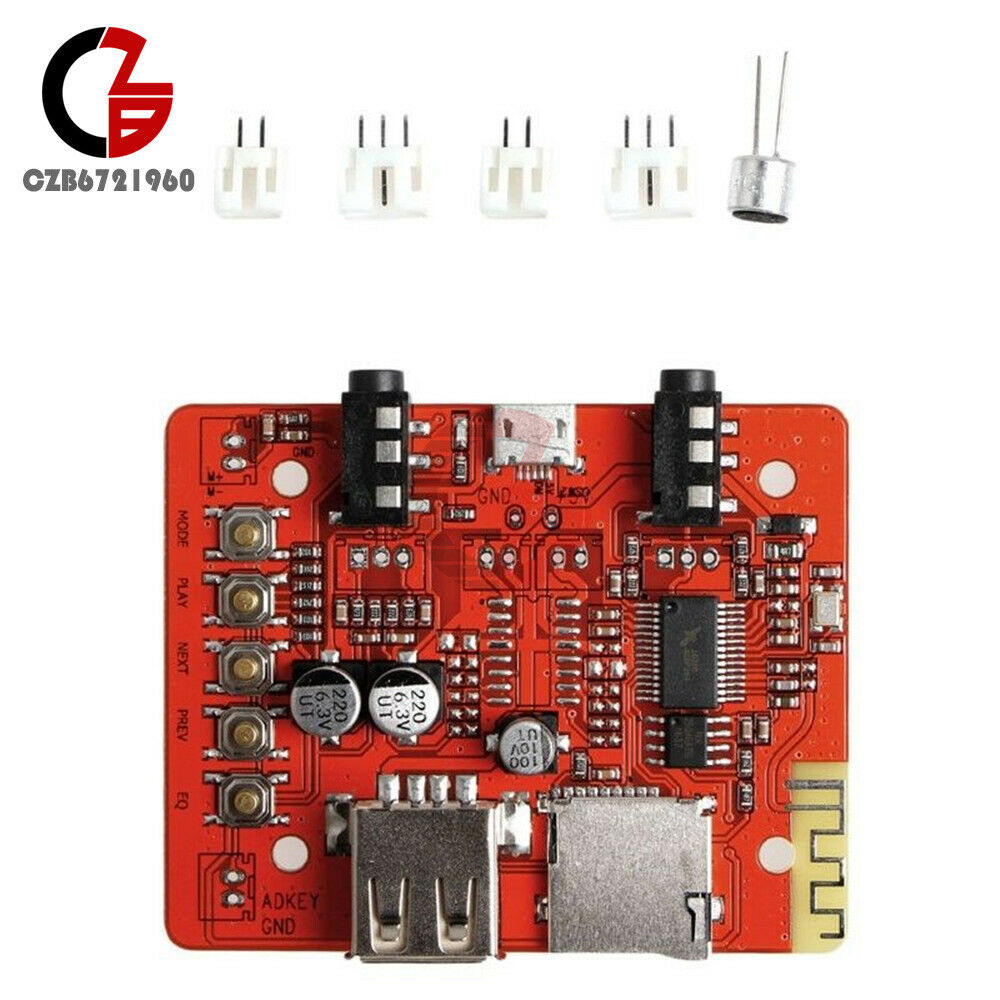 Bluetooth Wireless Receiver 5V Module 3.5mm AUX / USB Micro Stereo Audio