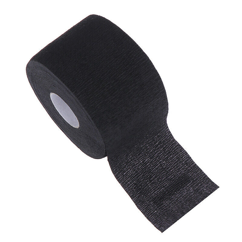 1X Neck Ruffle Roll Paper Disposable Muffler Paper Cutting Collar Covering To Kt
