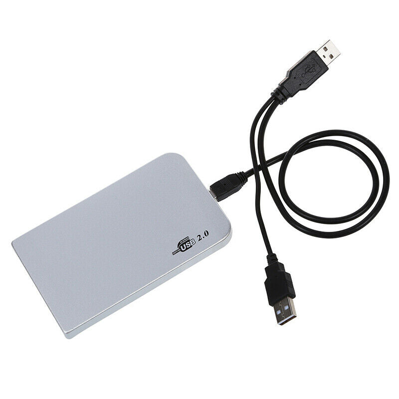 USB 2.0 External Hard Drive Enclosure Aluminium IDE 2.5" P5R6R6