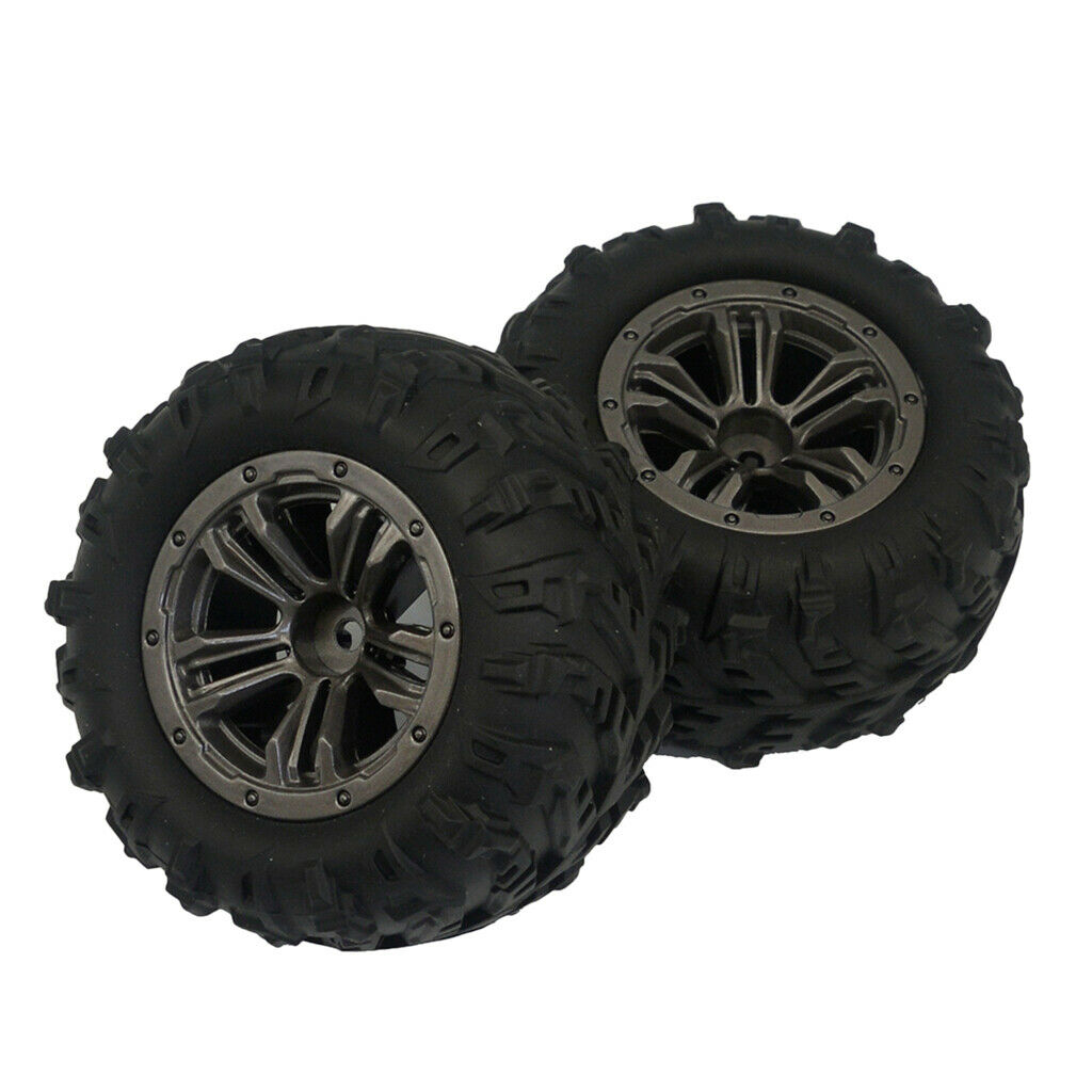 Plastic 2 Pieces Tyre for 1:16 9130 Four-wheel Drive Racing Car Spare Parts