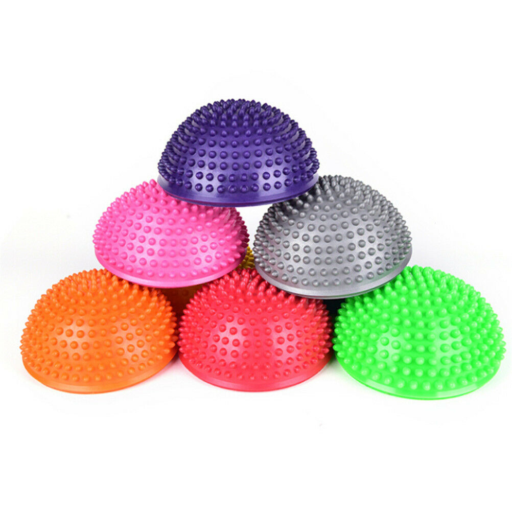 2Pcs Hemispheres Stepping Stone Massage Ball Kids Sensory Balance Training To DD