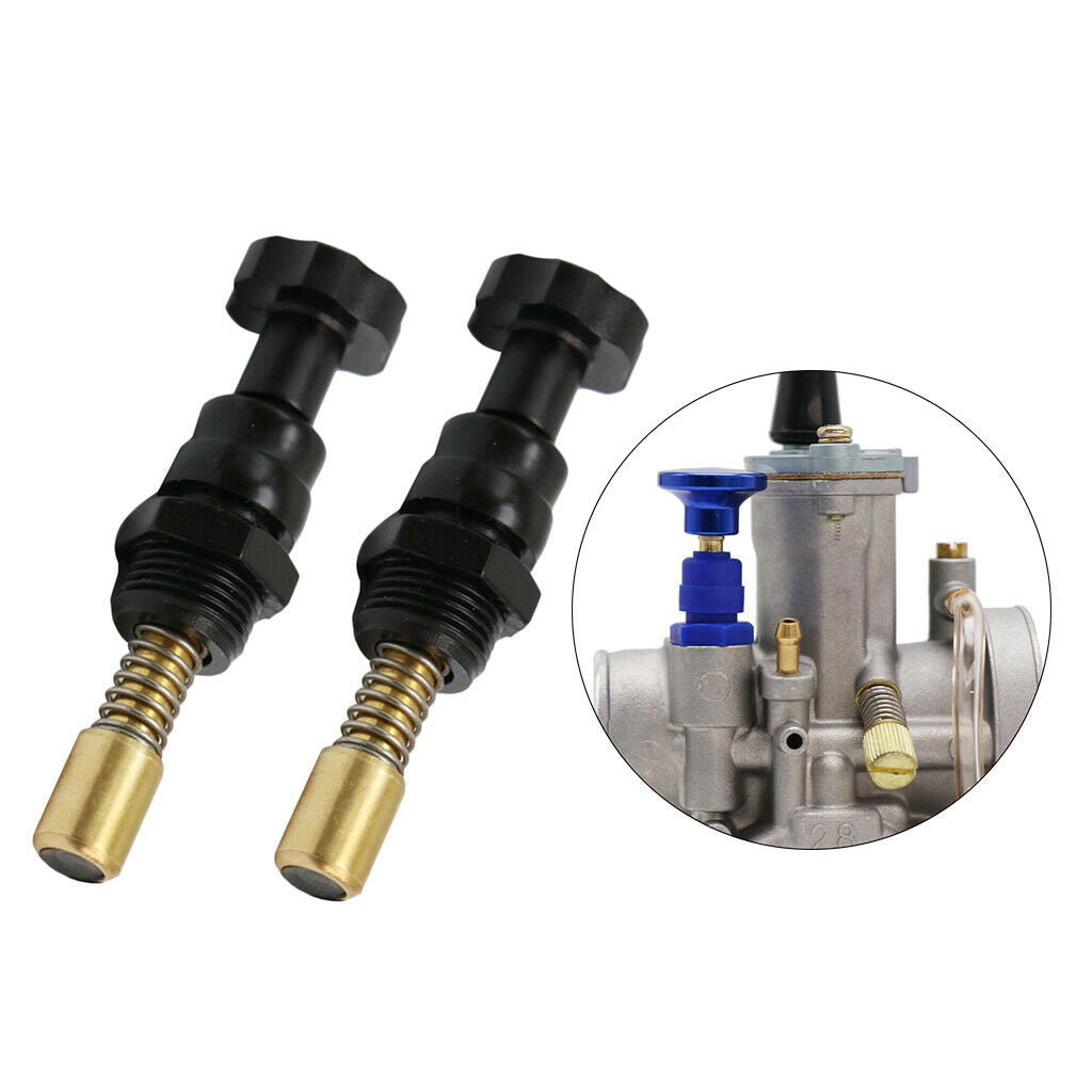 2x Carburetor Valve Concentrated Control Switch For ATV Dirtbike Go-Kart