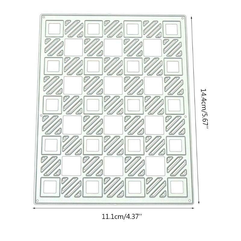 Blocks DIY Metal Cutting Dies Stencil Scrapbooking Die Cuts Paper Card Decor
