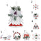 Christmas Tree Ornaments Home Door Window Hanging Decor   Tree