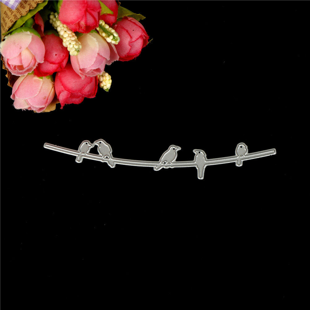 Birds Metal Cutting Dies Stencil DIY Scrapbooking Album Paper Card Embossing  Lt