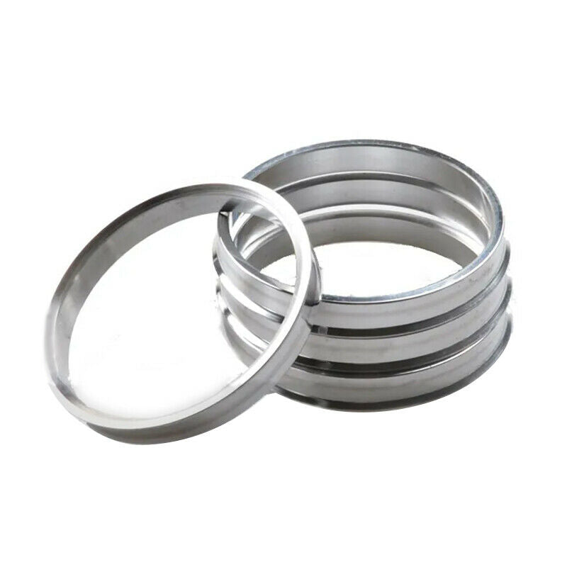 4pcs/Kit Aluminium Alloy Wheel Spacer Hub Centric Rings 72.6 OD - 70.3 ID