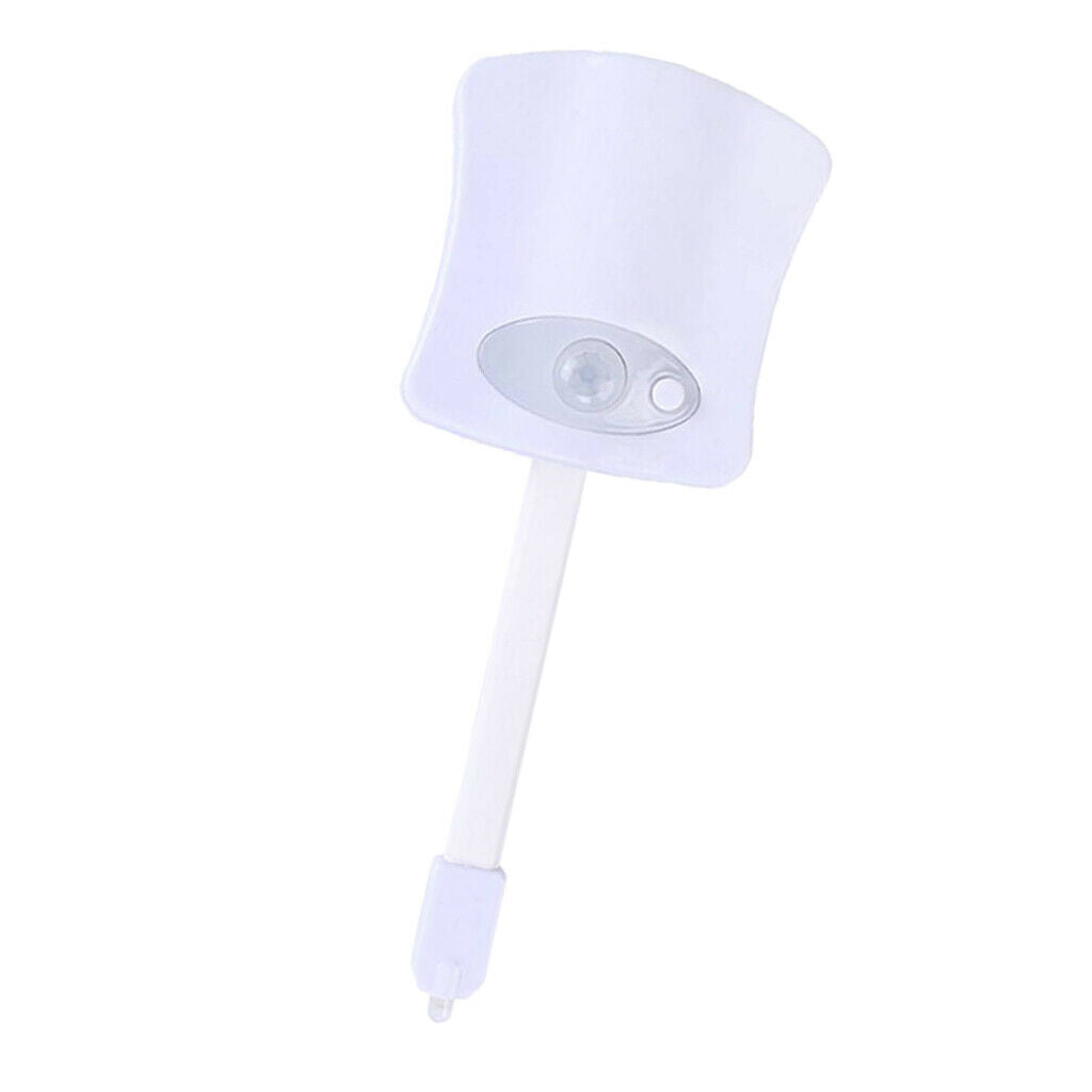 Toilet LED Motion Sensor WC night light, WC light with 8 colors changing LED