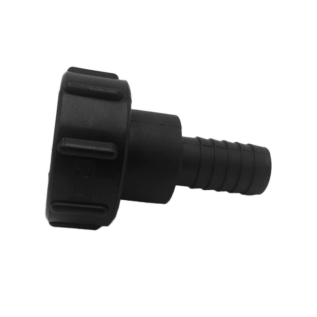 2 Pieces 1000L IBC Tank Connector Garden Hose Hosetail Fitting 60mm(2 inch) to
