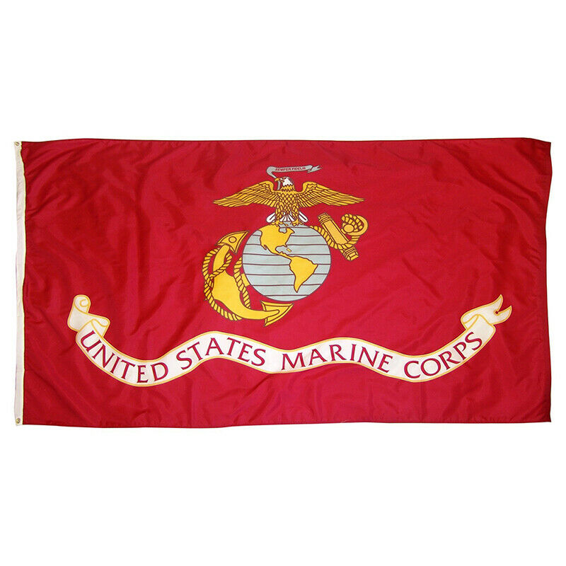 90x150cm Polyester United States of American USMC Marine Corps Flag .l8