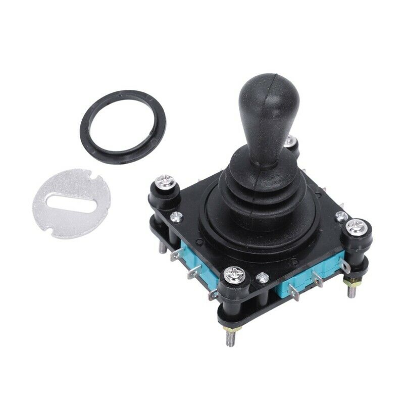 AC 240V 5A 4NO 4NC Momentary 2.5mm Fixing Thread Joystick Switch P4J6J6