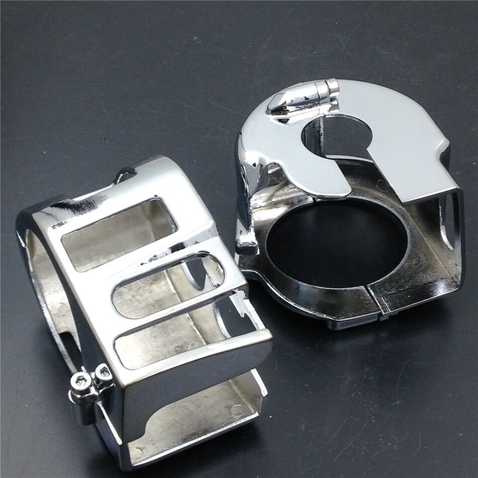 Chrome Switch Housing Cover for Yamaha XVS V-Star XVS1100 2004 2005 2006 2007