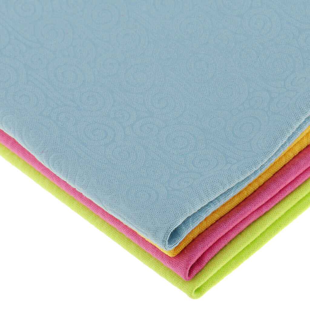 Large 4-Pack Microfiber Cleaning Cloths For Eyeglasses, Camera Lens, Cell
