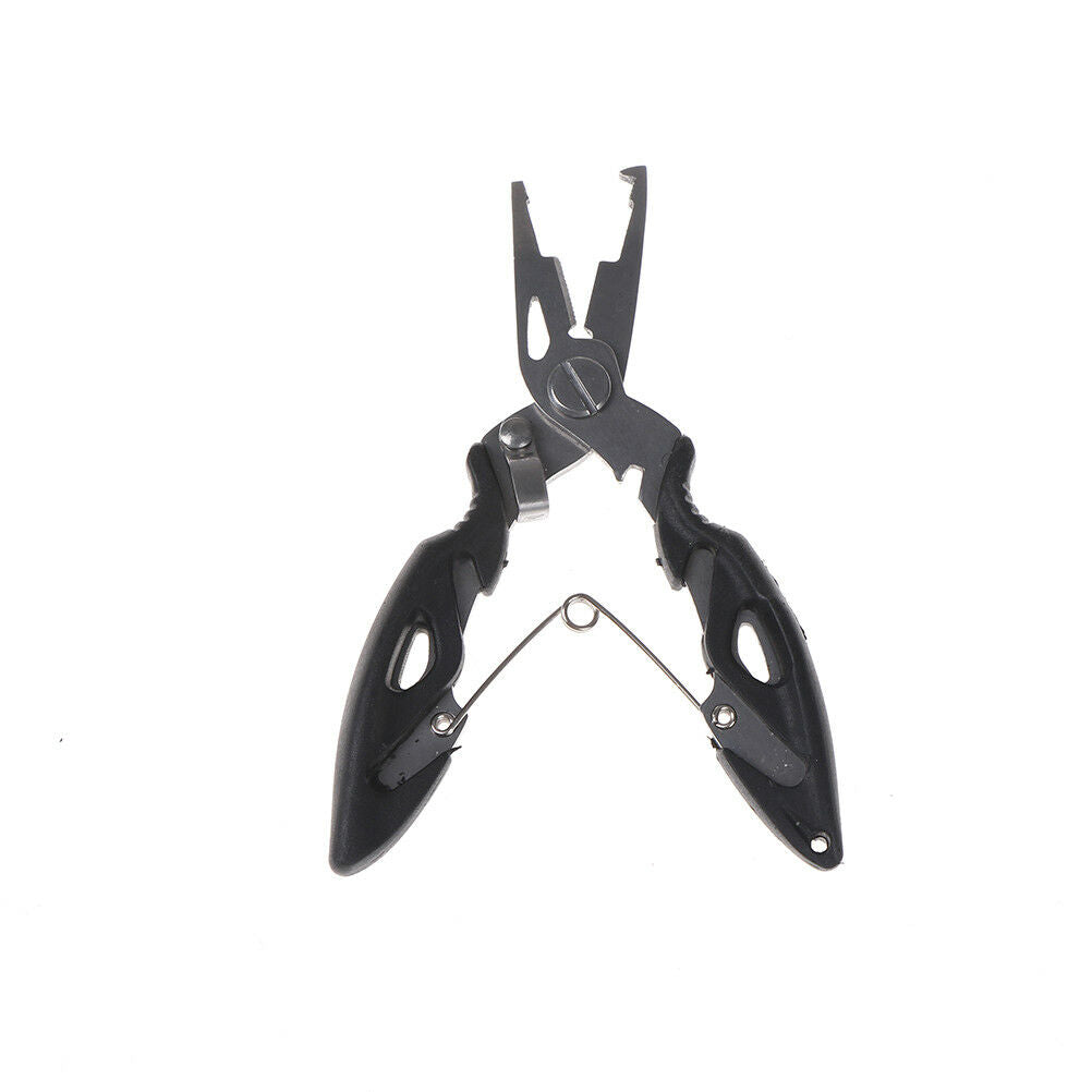 Fishing Plier Scissors Line Cutter Remove Hook with Fishing Clip Clamp Tackl Ad