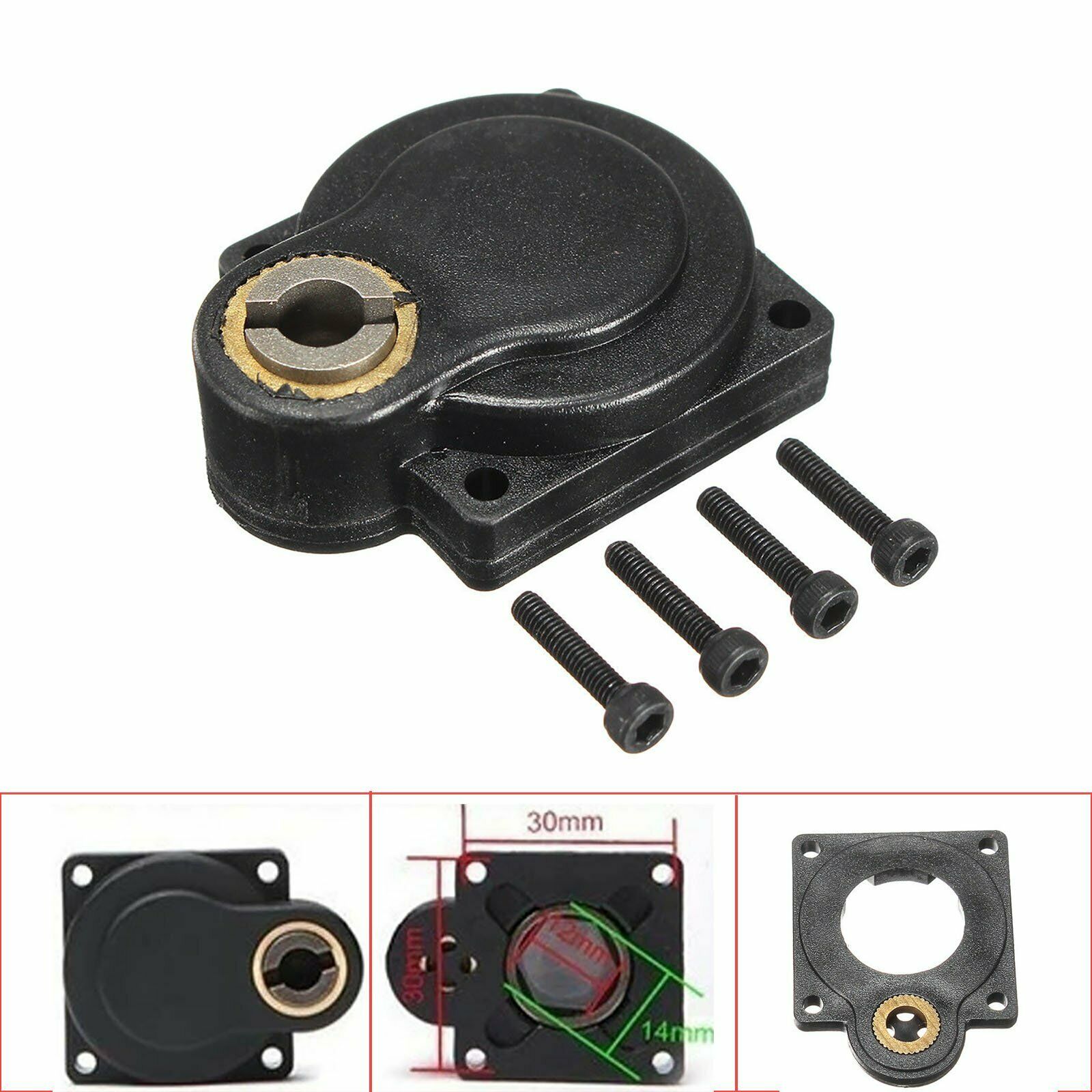 E-Start Backplate Roto Starter 11011 Kit for 1/10 RC Car 16 18 Nitro Engine Gift