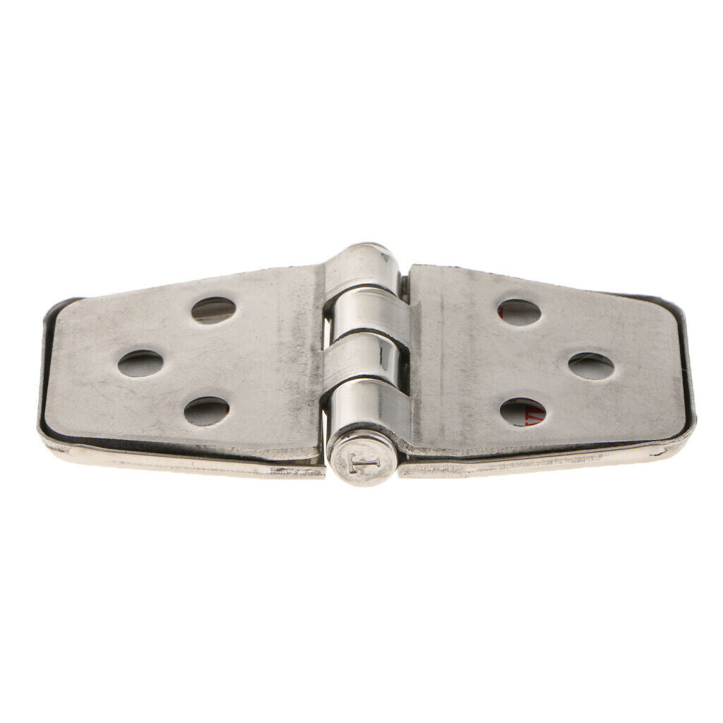 Marine Grade Stainless Steel Strap Hinge 1.5   inch, Door Hinge with Cover,