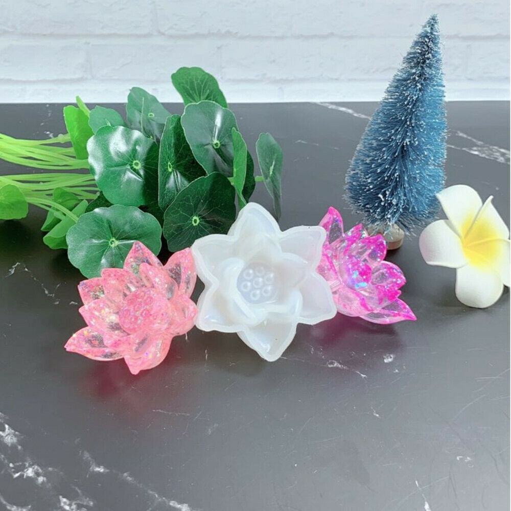 Lotus Silicone Mold Cake Decor Mould Chocolate Baking Mold Jewelry Making