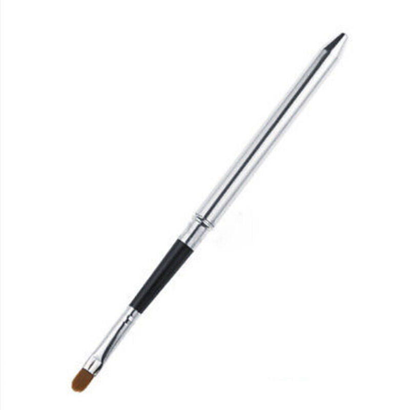 Portable Smooth Travel Retractable Lip Brush Makeup Cosmetic Lipstick Glos.l8