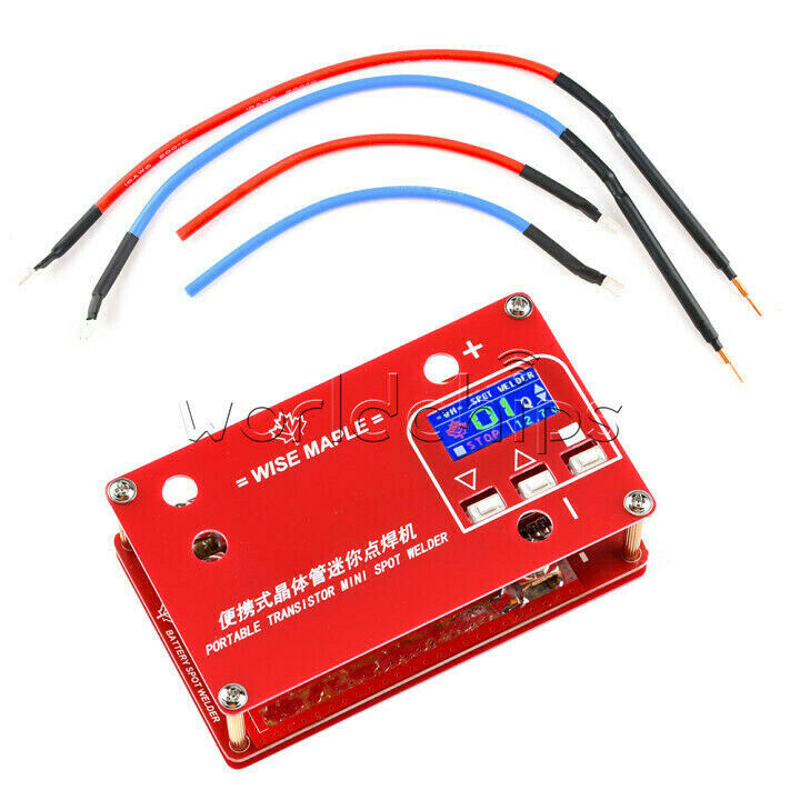 Upgrade WM-2 Portable Transistor Mini Spot Welding Welder Machine LCD DIY DC 12V