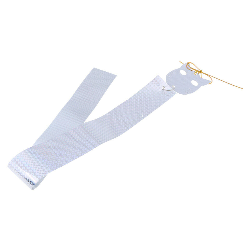 Hanging Bird Repellent Deterrent Scare 2-Sided Reflective Tape Bird Scare