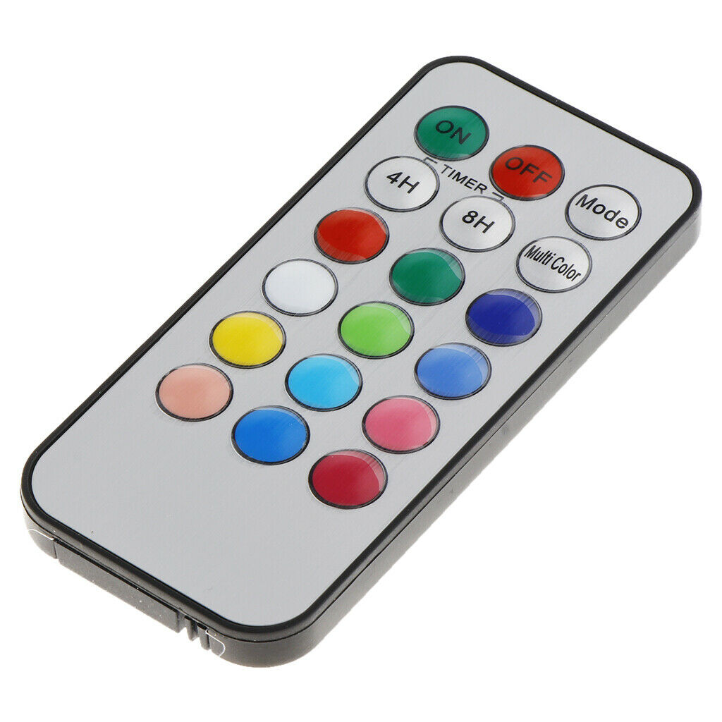 18-key Remote Control for LED Candle Flameless Color Changing Timing Remote 4H