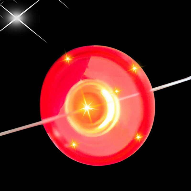 Flash Pull Line Wheel Glow Flywheel Whistle Creative Classic Toys Children GBDA