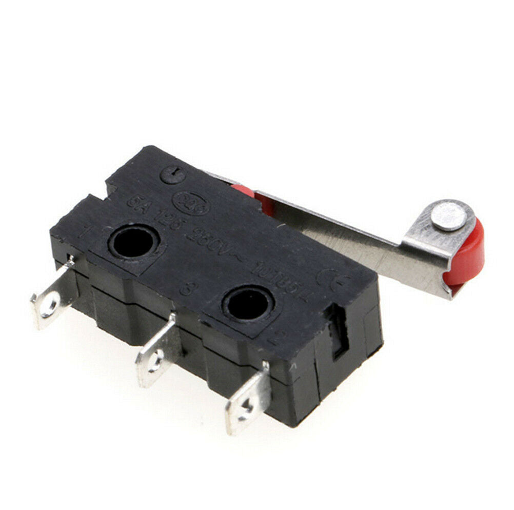 5Pc/Set Micro Roller Lever Arm Open Close Limit Switch KW12-3 PCB Microswi.l8